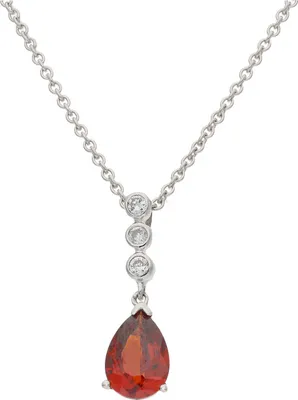 Produktbild von JuwelmaLux Anhänger 925/000 Sterling Silber mit synth. Zirkonia JL30-02-3315