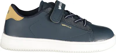 Immagine prodotto di Scarpa sportiva blu da bambina con chiusura in velcro e lacci elastici