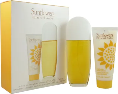 Produktbild von Elizabeth Arden Sunflowers Set 100 ml Eau de Toilette EDT & 100 ml Bodylotion