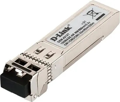 Produktbild von D-Link DEM-431XT, Faseroptik, 10000 Mbit/s, SFP+, LC, 50/125,62.5/125 µm, 550 m