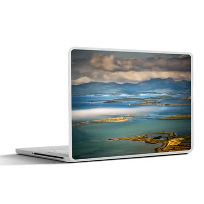 Produktbild von MuchoWow® Laptop Aufkleber Sticker Cover Blick über die Clew Bay in Irland 36.5x27.5 cm - Laptop-Sticker