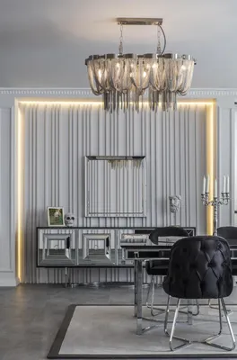 Produktbild von Luxus Esszimmer Esszimmermöbelsätze Esszimmermöbel Stuhl Set Anrichte 7tlg.