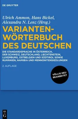 Produktbild von Variantenwörterbuch des Deutschen
