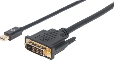 Produktbild von MANHATTAN Mini-DisplayPort 1,2a -> DVI-D(24+1)-Steck. 1,8m