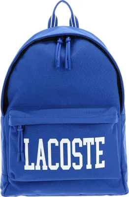 Image de LACOSTE sac à dos de loisirs sac à dos pour ordinateur portable Neocroc Seasonal Backpack Print College Ladique bleu