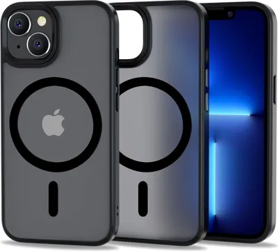 Produktbild von Tech-Protect Magmat Magsafe Iphone 14 Mattschwarz