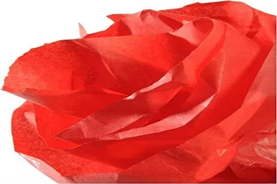 Produktbild von CANSON Seidenpapier rot Maße: 0,5 x 5,0 m 20 g/qm