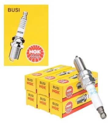 Image de 6 bougies d'allumage MAR9A-J NGK, qualité SAE, référence 6869