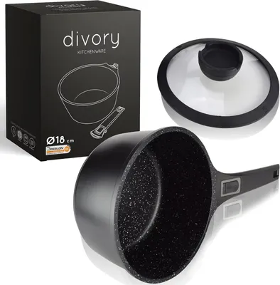 Obrázok produktu pre Rendlík 18 cm, 2 l, s pokrievkou, odnímateľná rukoväť, pre indukciu