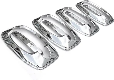 Immagine prodotto di Rivestimento maniglia porta Tappi maniglia per Fiat Ducato 2006-2024 4 porte cromo ABS 8x