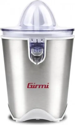 Produktbild von Girmi SR54 Edelstahl 60W Elektrische Zitruspresse mit 2 Kegeln und Fruchtfleischfilter