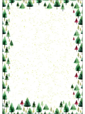 Immagine prodotto di Carta natalizia A4, 90g, Little Pines, 25 fogli