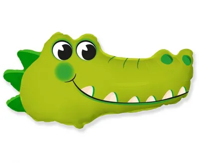 Obrázek produktu pro Balón fóliový Krokodýl - safari - 60 cm