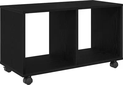Produktbild von Beistelltisch mit Regal Schwarz Eichen-Optik 72 x 33 x 42,5 cm