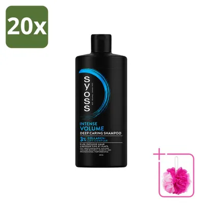 Productafbeelding van 20 x Syoss Volume Shampoo voor fijn en futloos haar - 440 ml - Voordelige verpakking - 20 stuks