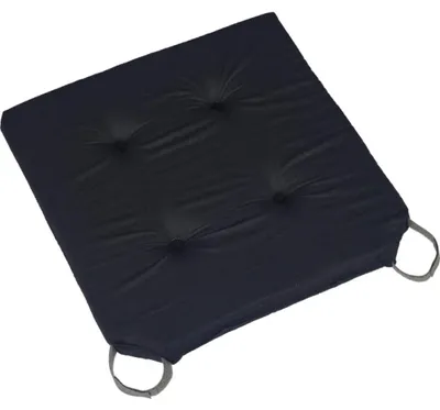 Zdjęcie produktu dla Poduszka gładka Ulla - 40x40 cm - czarna