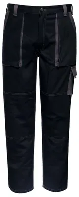 Produktbild von Arbeitshosen Übergrößen Bartos - schwarz 78 (6XL)