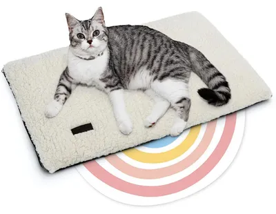 Immagine prodotto di Coperta riscaldante per gatti, autocalda, 61 x 46 cm, color beige