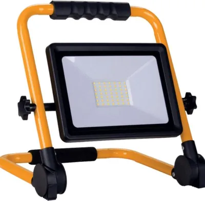 Image de Projecteur LED 20W Pour Chantier Portable IP65 + 3M de câble - Blanc Froid 6000K - 8000K