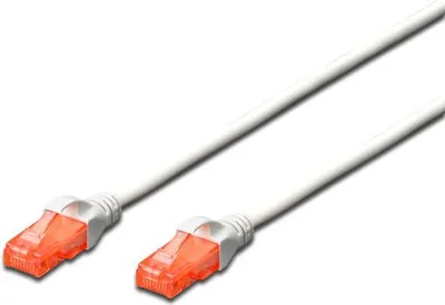 Image de DIGITUS Professional - Câble de raccordement - RJ-45 (M) à RJ-45 (M) - 10,0m - SFTP - CAT 6 - IEEE 802,3 - sans halogène, moulé, sans crochet - blanc (DK-1644-100/WH)