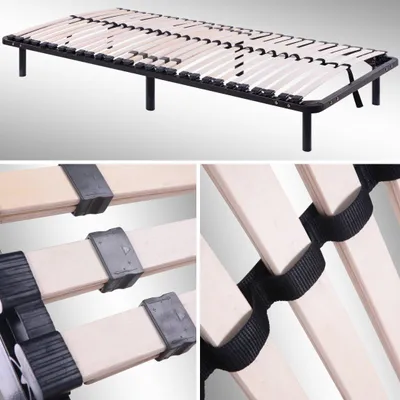 Produktbild von i-flair Lattenrost, Gästebett 80x200 cm auf Füßen, für alle Matratzen geeignet