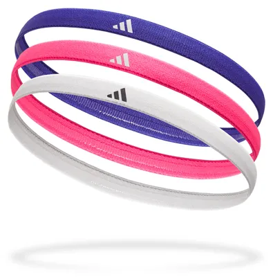 Produktbild von Adidas Hairbands - Lucid Blue, Lucid Pink, White