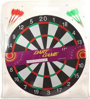 Zdjęcie produktu dla Tarcza do rzutek z 6 rzutkami 40 cm