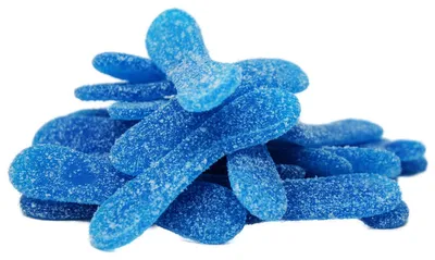 Obrázek produktu pro Ovocné želé kyselé modré želé bez želatiny s pektinem 800g