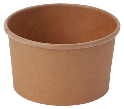 Produktbild von 100x Dressingbecher Saucenbecher aus Kraftpapier braun 60ml