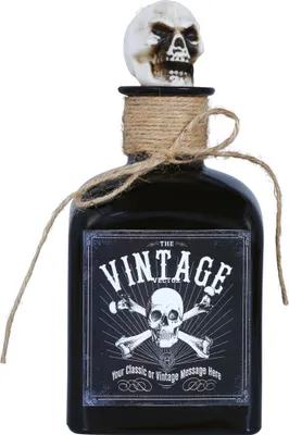 Produktbild von Guirca Giftflasche Mit Kristallschädel 20 Cm One Size