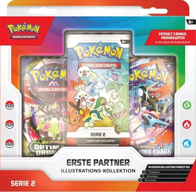 Produktbild von Pokemon TCG Erste Partner Illustrations-Kollektion Serie 2 Deutsche Version