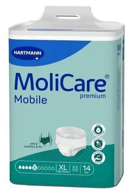 Produktbild von Molicare Premium Mobile 5 Tropfen Gr.XL 14 St