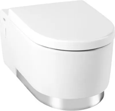 Produktbild von Geberit WC-Sitz JOOP! mit Deckel, abnehmbar Scharniere Edelstahl weiß