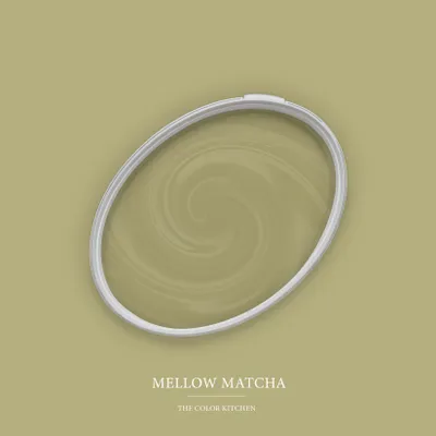 Produktbild von Wandfarbe Grün matt | The Color Kitchen Mellow Matcha | Exklusive Innendispersion Hohe Deckkraft | 2.5 Liter