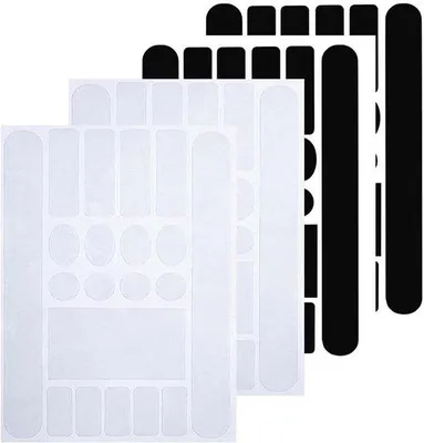 Image de Film de protection pour cadre de VTT en carbone, lot de 4, noir, film de protection Translack