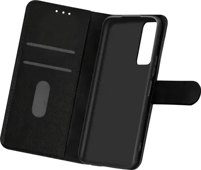 Zdjęcie produktu dla Avizar, skórzane etui z funkcją podstawki dla Samsung Galaxy A03S, czarne