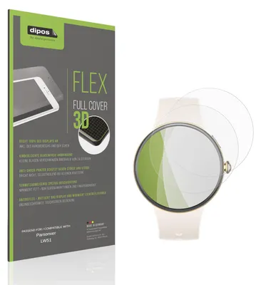 Immagine prodotto di 2x Pellicola protettiva opaca per Parsonver LW51 Protezione Antiurto Anti-Shock