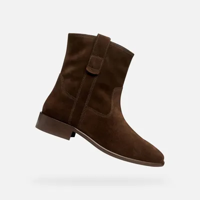 Produktbild von Geox Dunkelbraune Damenstiefel von Eliebeth 37