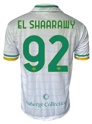 Immagine prodotto di Maglia da calcio AS Roma, replica della terza divisa, stagione 2025/2026, con il nome "EL Shaarawy", taglia L