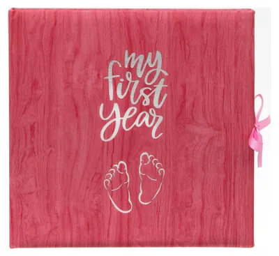 Produktbild von My First Year Erinnerungsbuch für Babys, Rosa