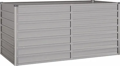 Produktbild von Langlebige Hochbeet Rostig 160x80x77cm Cortenstahl - Möbel647704 - Beete