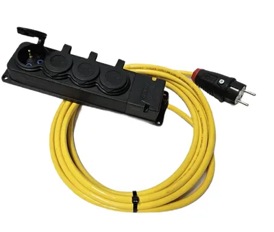 Image de Rallonge EXTREME, câble 3x1,5 PUR H07BQ-F, 30 m, 4 prises, 1316730