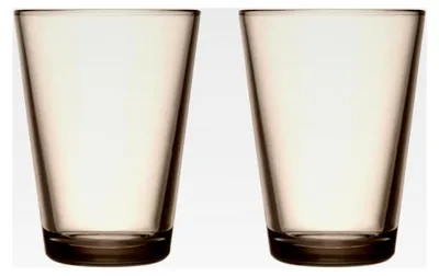 Produktbild von Kartio 2er Set Gläser 40cl, Leinen, Glas