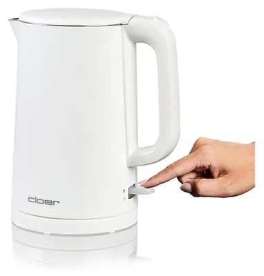 Produktbild von Cloer 4321 Wasserkocher Edelstahl Kunststoff Weiß