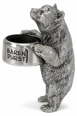Produktbild von Flaschenring Bär Silber - Bärendurst