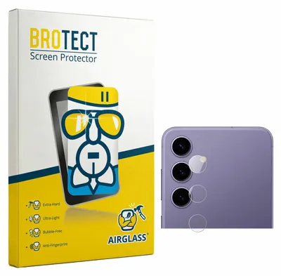 Produktbild von BROTECT Schutzglas für Samsung Galaxy S24 (NUR Kameraschutz) Schutzfolie Panzer Folie Glas Display Schutz klar
