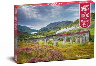 Image de Puzzle 1000 pièces Glenfinnan Viaduct 30356 Cherry Pazzi