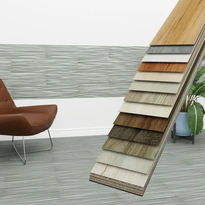 Produktbild von HEXIM Vinyldielen 0,97m² selbstklebend PVC Wandverkleidung Bodenbelag Holzoptik 91x15cm Paneele für Wand & Boden Holzdielen grau (7 Dielen Steel Greywood - 9101-3)