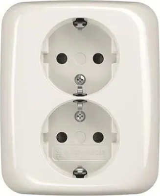 Produktbild von Busch-Jaeger SCHUKO-Doppelsteckdose 202 EUJB-214 2TKA00003898