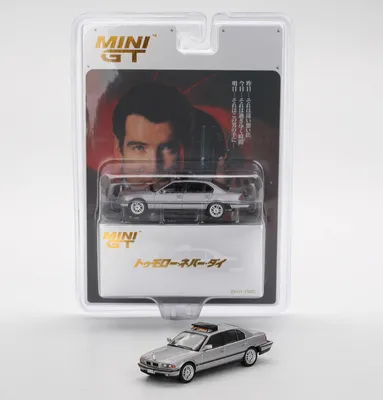 Image de _BMW 750 IL (E39) « Demain ne meurt jamais » - JAMES BOND 007 1997 Japon BLISTR - Mini GT 1:64